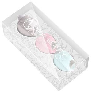 Unicorn Beauty Silicone Facial Cleansing Trio - Gray, Pink, Mint